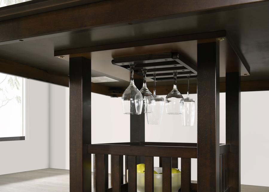 5-piece Square Counter Height Dining Set