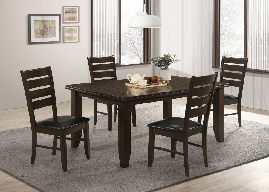 5-piece Rectangular Dining Table Set