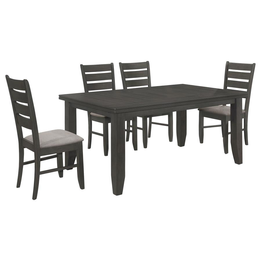 5-piece Rectangular Dining Table Set