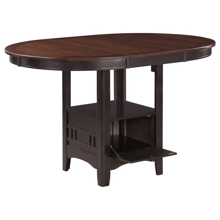 5-piece Oval Counter Height Dining Set
