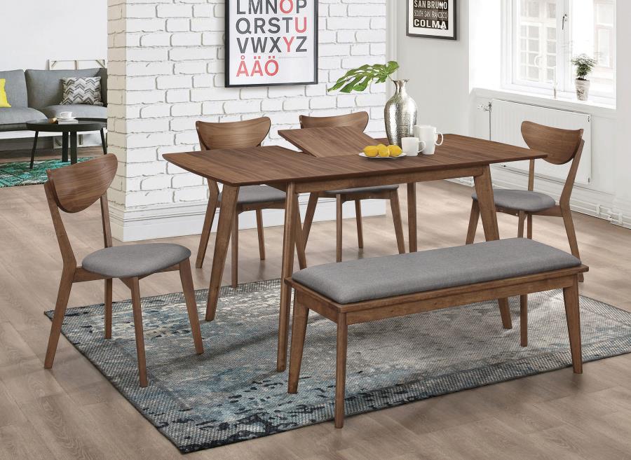 6-piece Butterfly Leaf Dining Set
