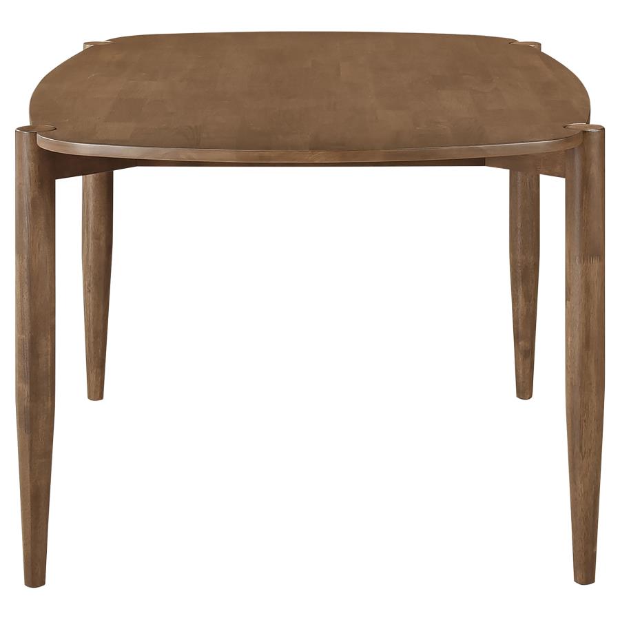 7-piece Oval Solid Wood Dining Set