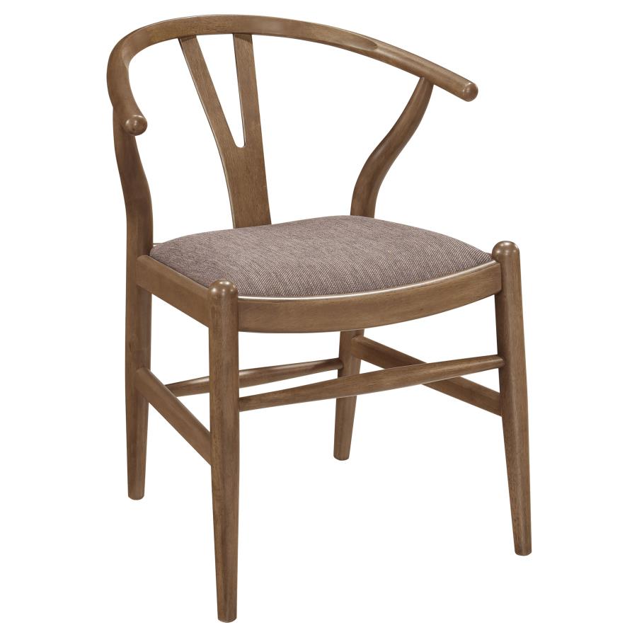 5-piece Round Solid Wood Dining Set