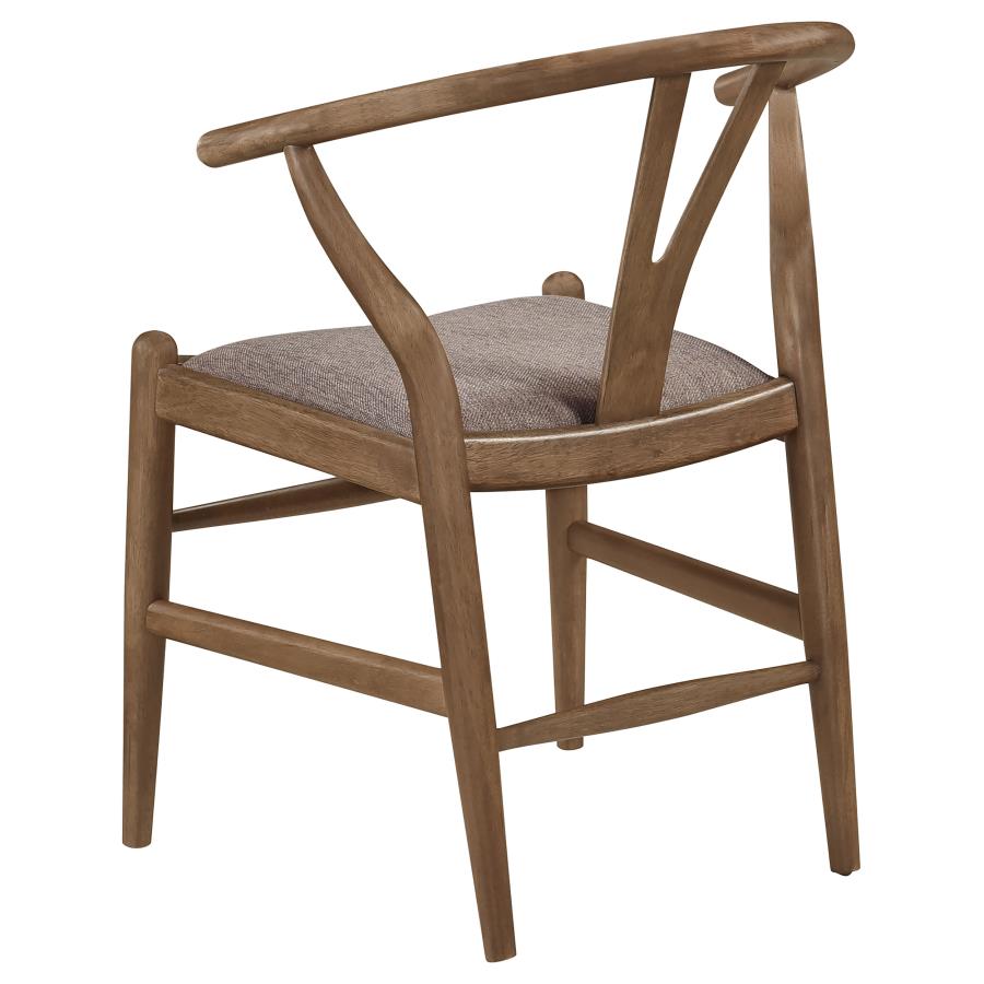 5-piece Round Solid Wood Dining Set