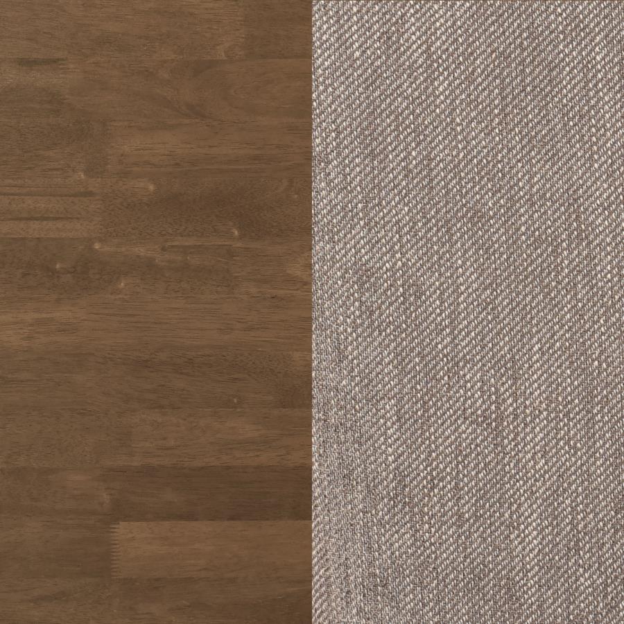 5-piece Round Solid Wood Dining Set