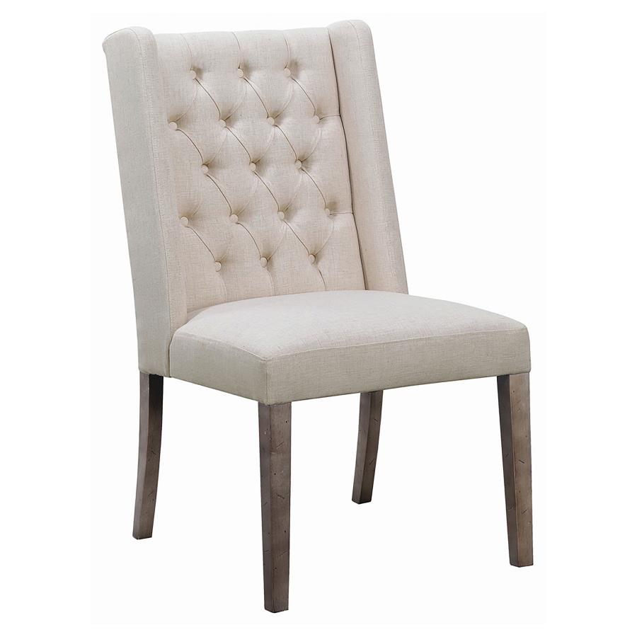 6-piece Rectangular Live Edge Dining Table Set