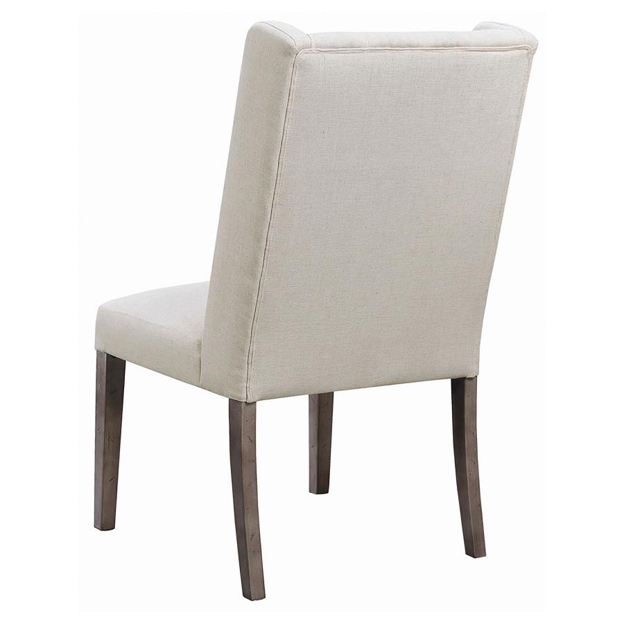 6-piece Rectangular Live Edge Dining Table Set