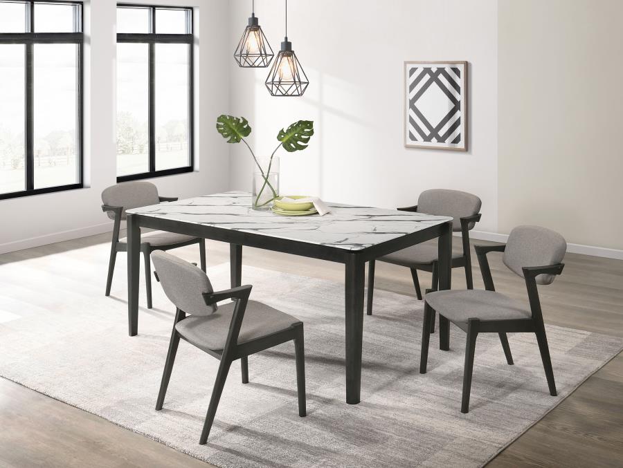 5-piece Rectangular Dining Table Set