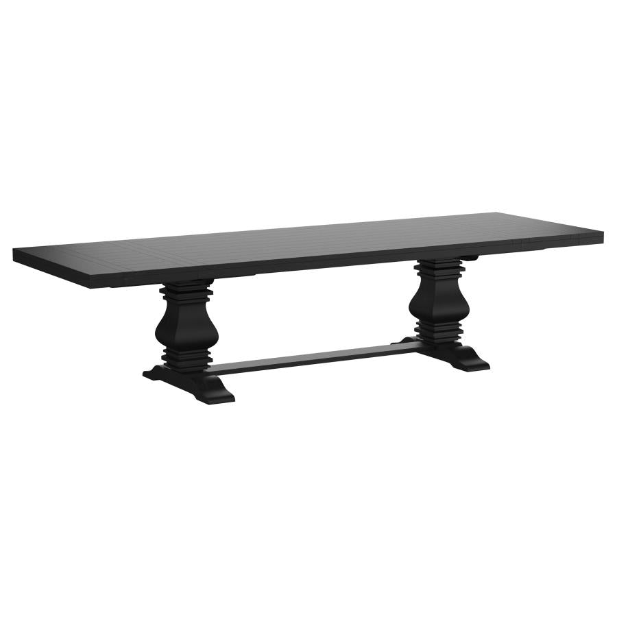 7-piece 126-inch Extension Dining Table Set