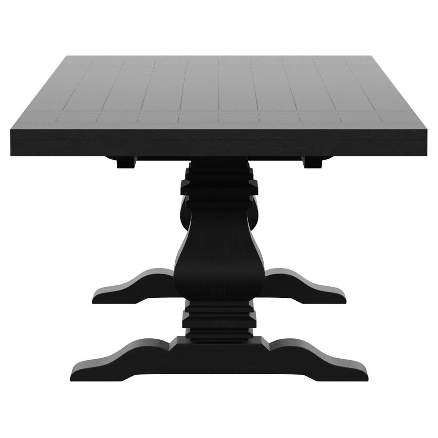 7-piece 126-inch Extension Dining Table Set