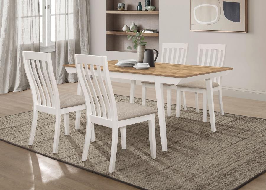 5-piece Rectangular Dining Table Set