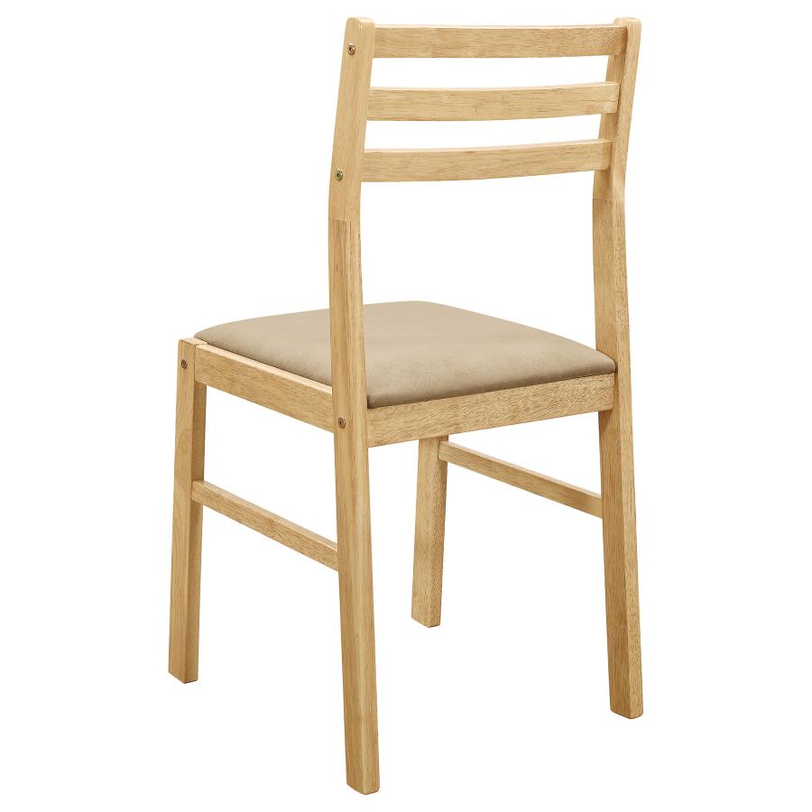 3-piece Round Drop Leaf Dining Table Set