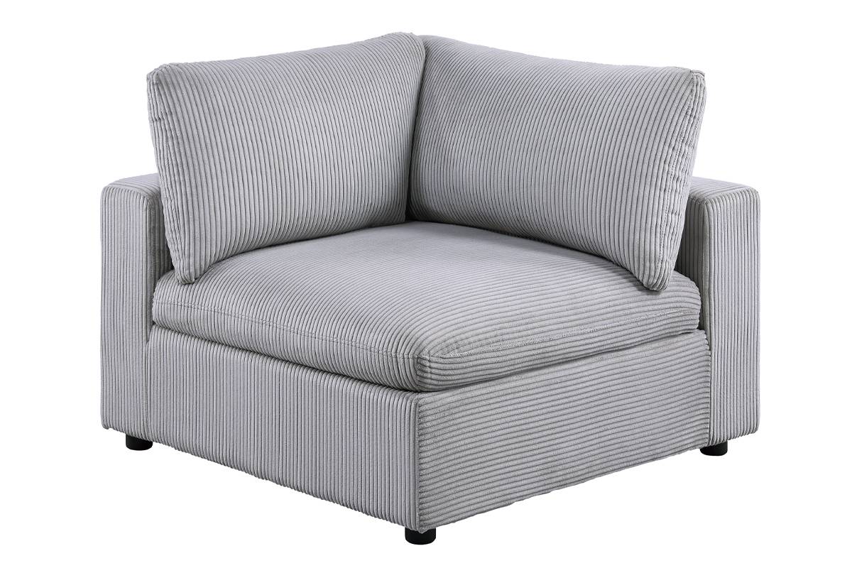 7-PC Modular Corduroy Sectional Set