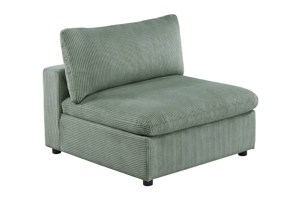 6-PC Modular Corduroy Sectional Set