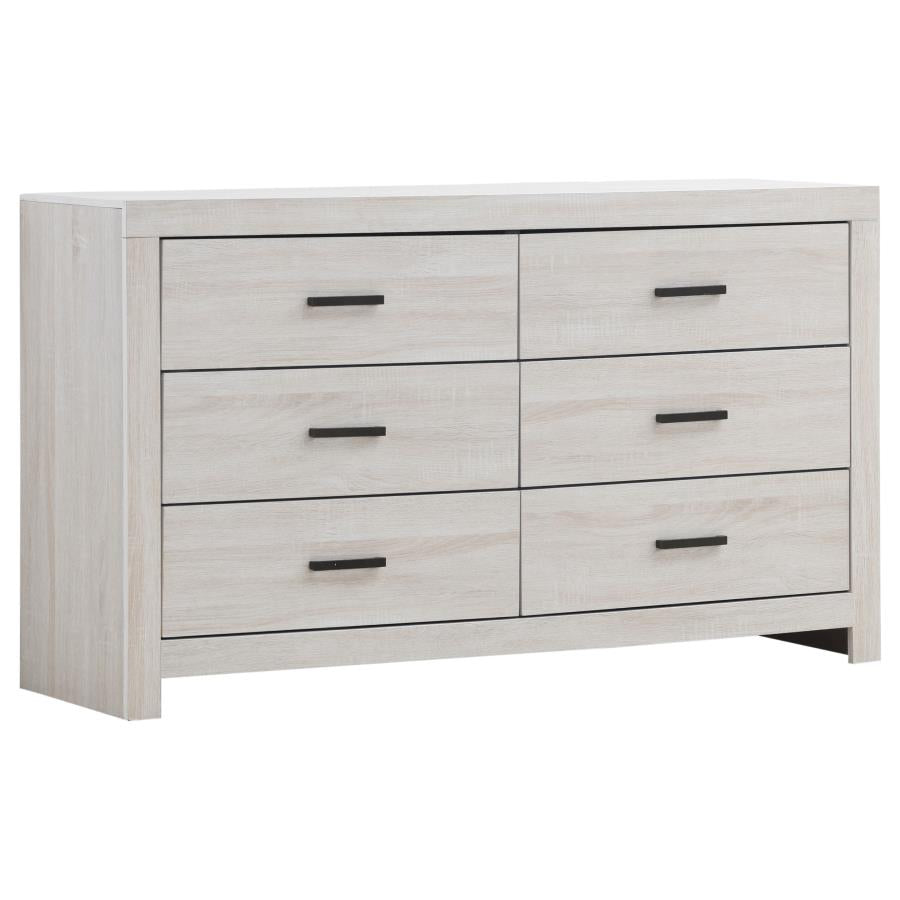 6-drawer Dresser Coastal White
