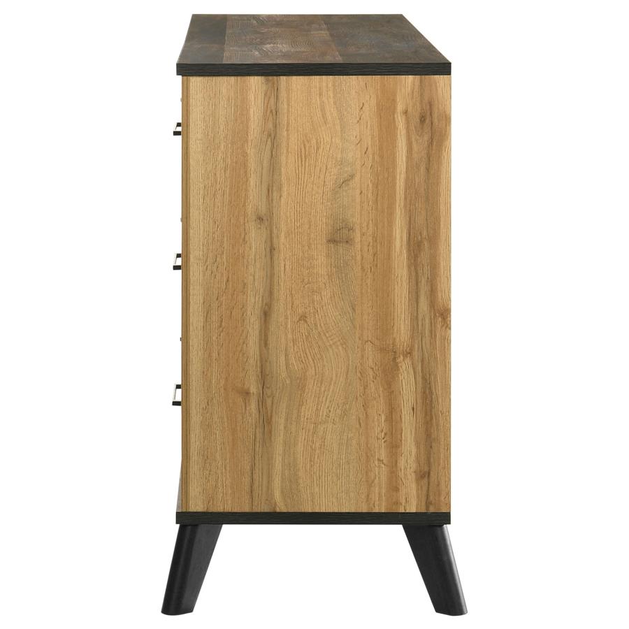 6-drawer Dresser Cabinet Natural Pine