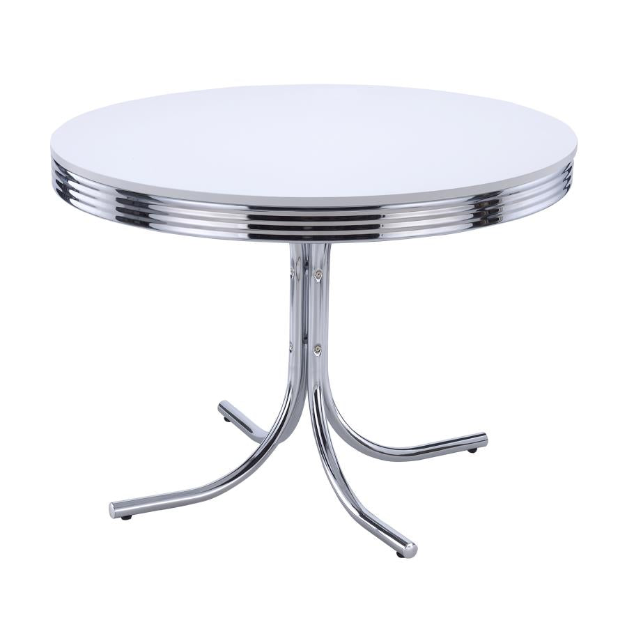 5-piece Round Dining Table Set
