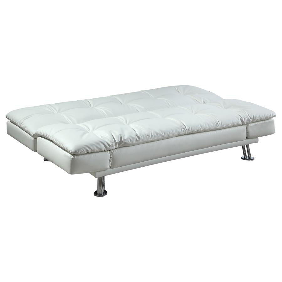 Upholstered Tufted Convertible Sofa Bed