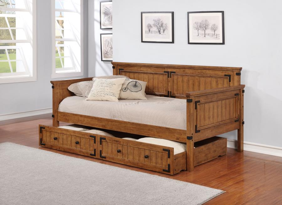 Day Bed with Storage Trundle