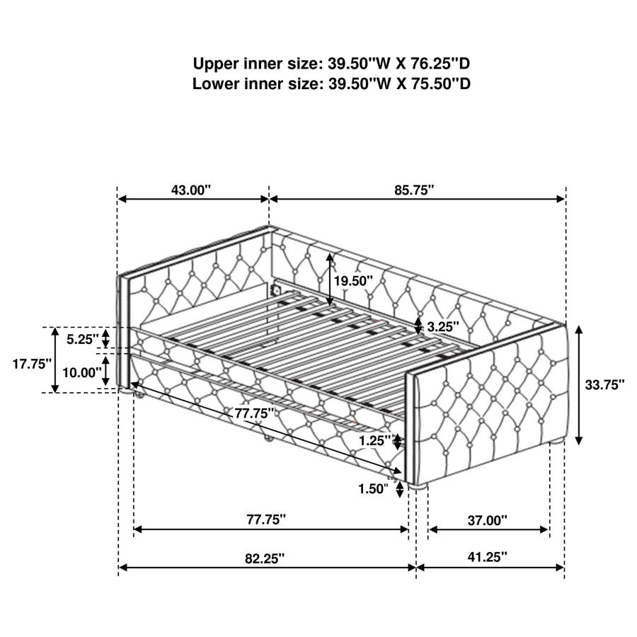 Day Bed with Trundle