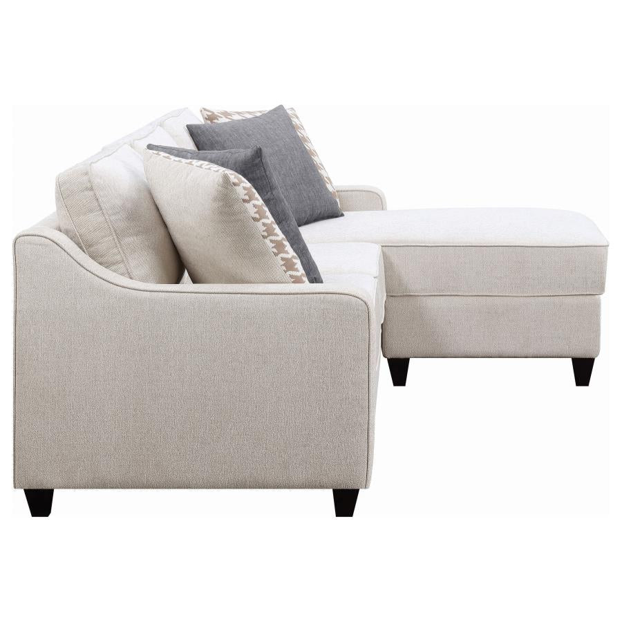 2-Piece Reversible Sectional Sofa