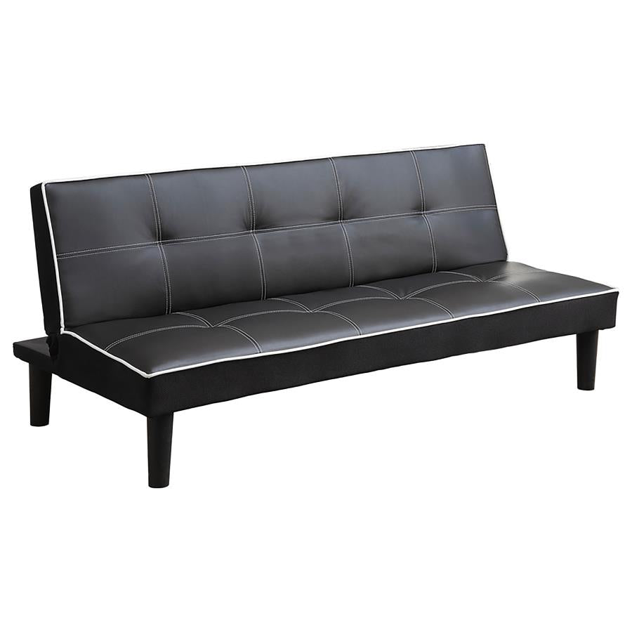 Upholstered Tufted Convertible Sofa Bed