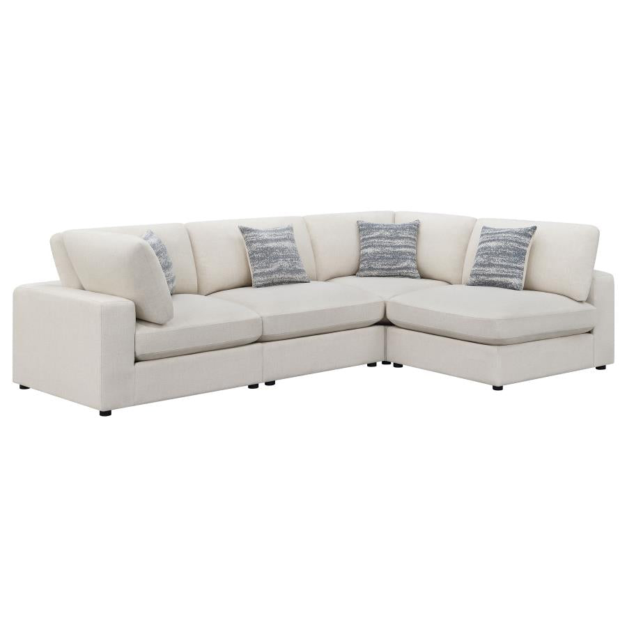 4-Piece Modular Sectional Sofa