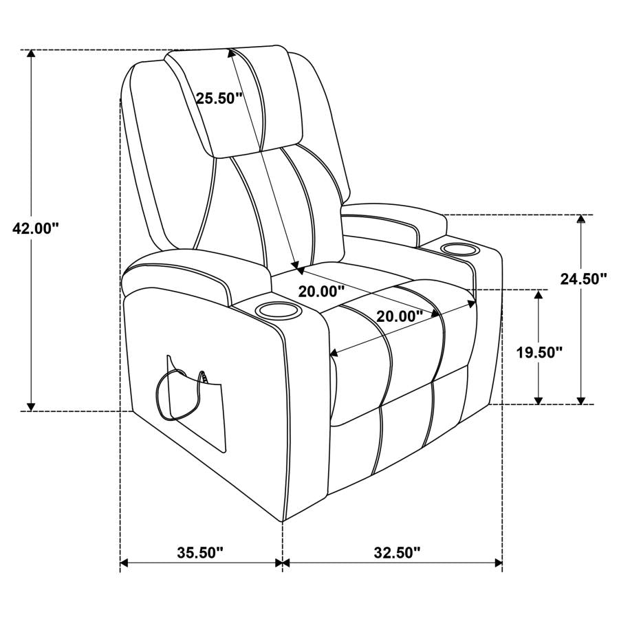 Power Lift Recliner Massage Chair