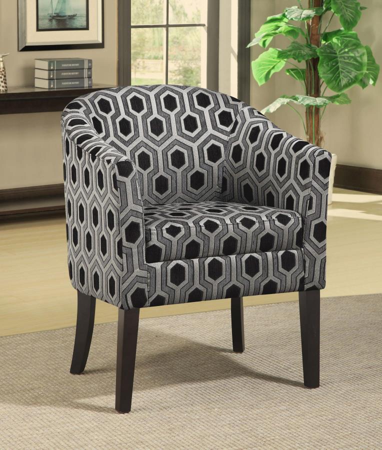 Upholstered Accent Club Chair