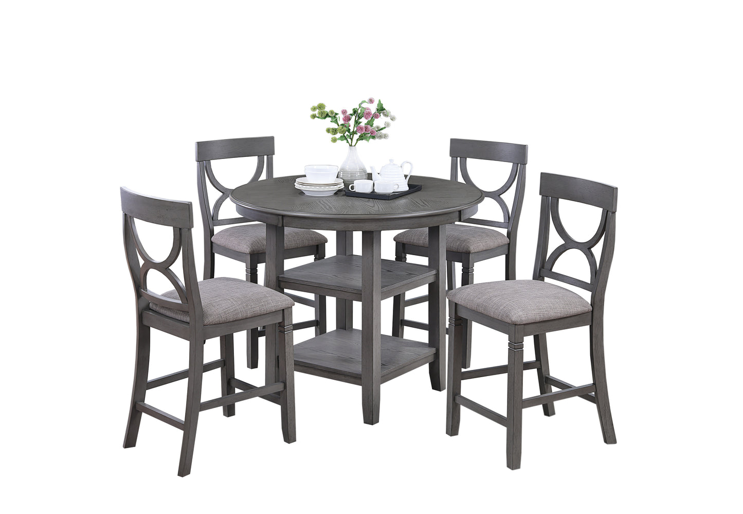 5-Piece Counter Height Dining Set