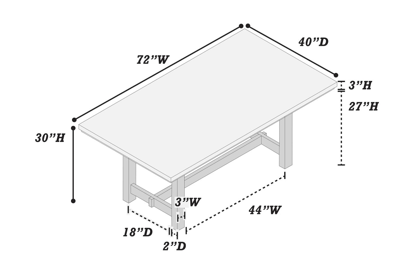 6 Piece Dining Set