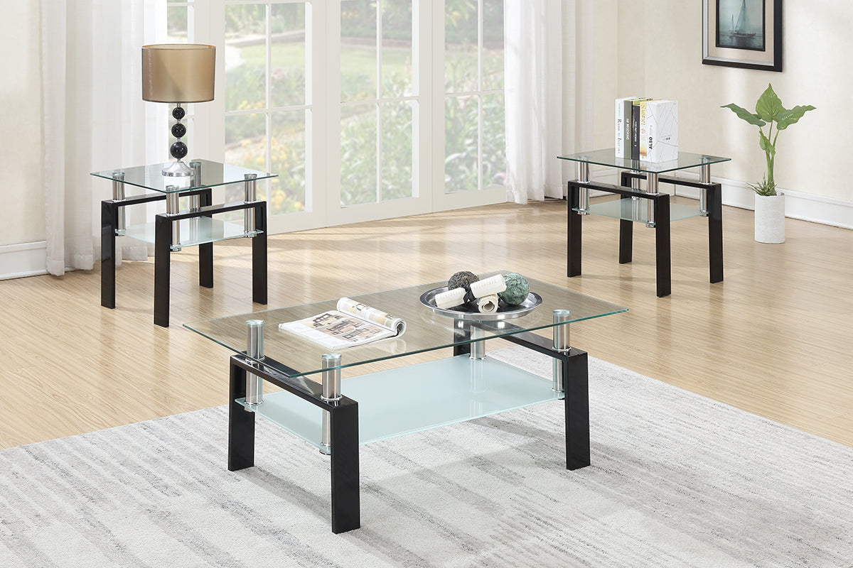 3-Pc Coffee Table Set