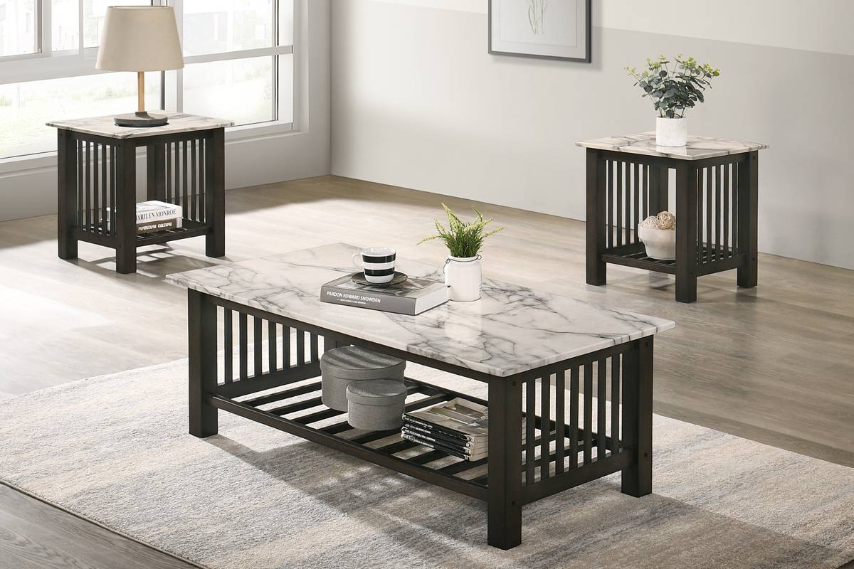 3-Pc Coffee Table Set