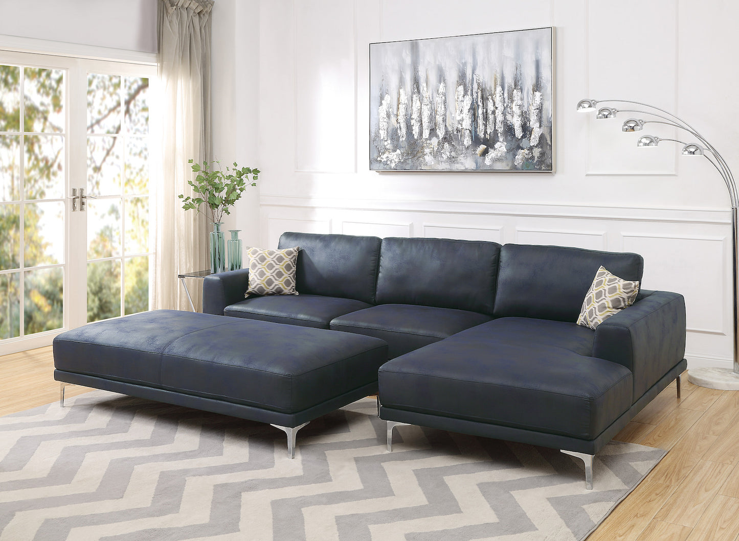 2-Piece Sectional Sofa Set