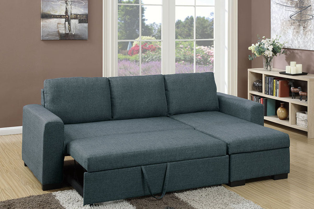 Reversible Convertible Sectional W/Storage