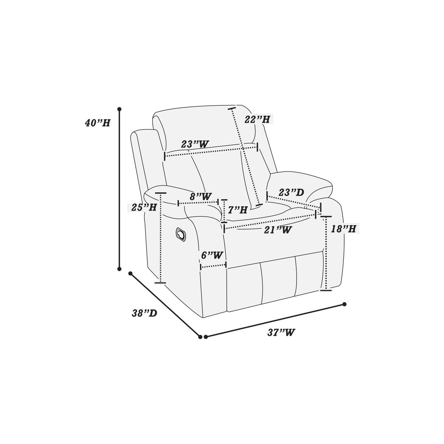 Manual Recliner Chair