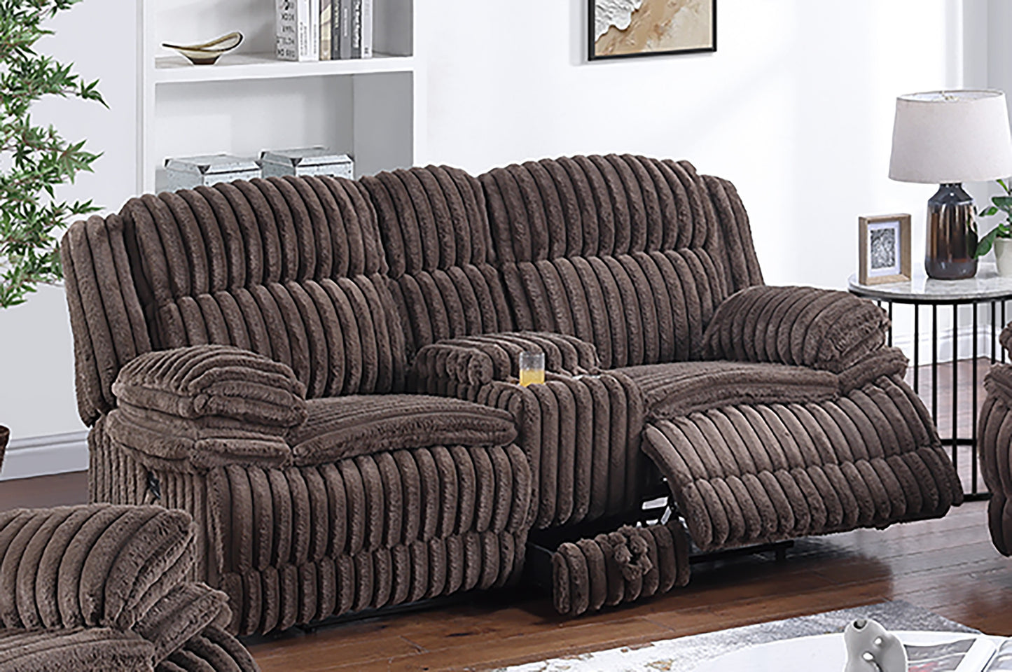 Corduroy Recliner Loveseat