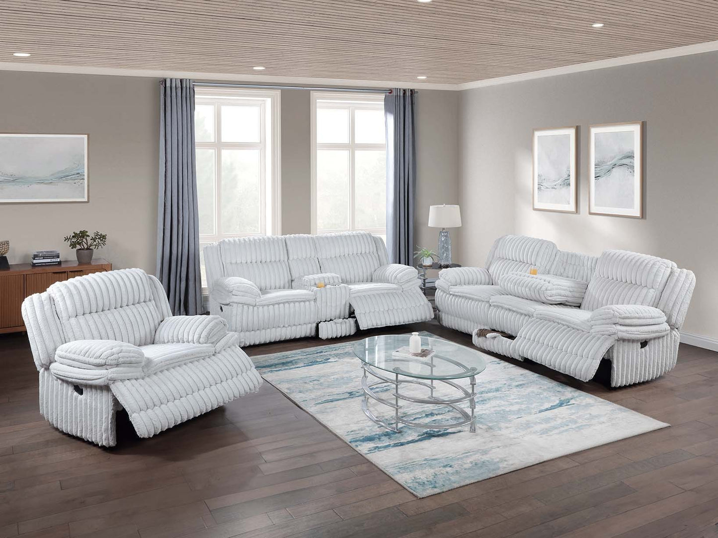 Corduroy Recliner Loveseat