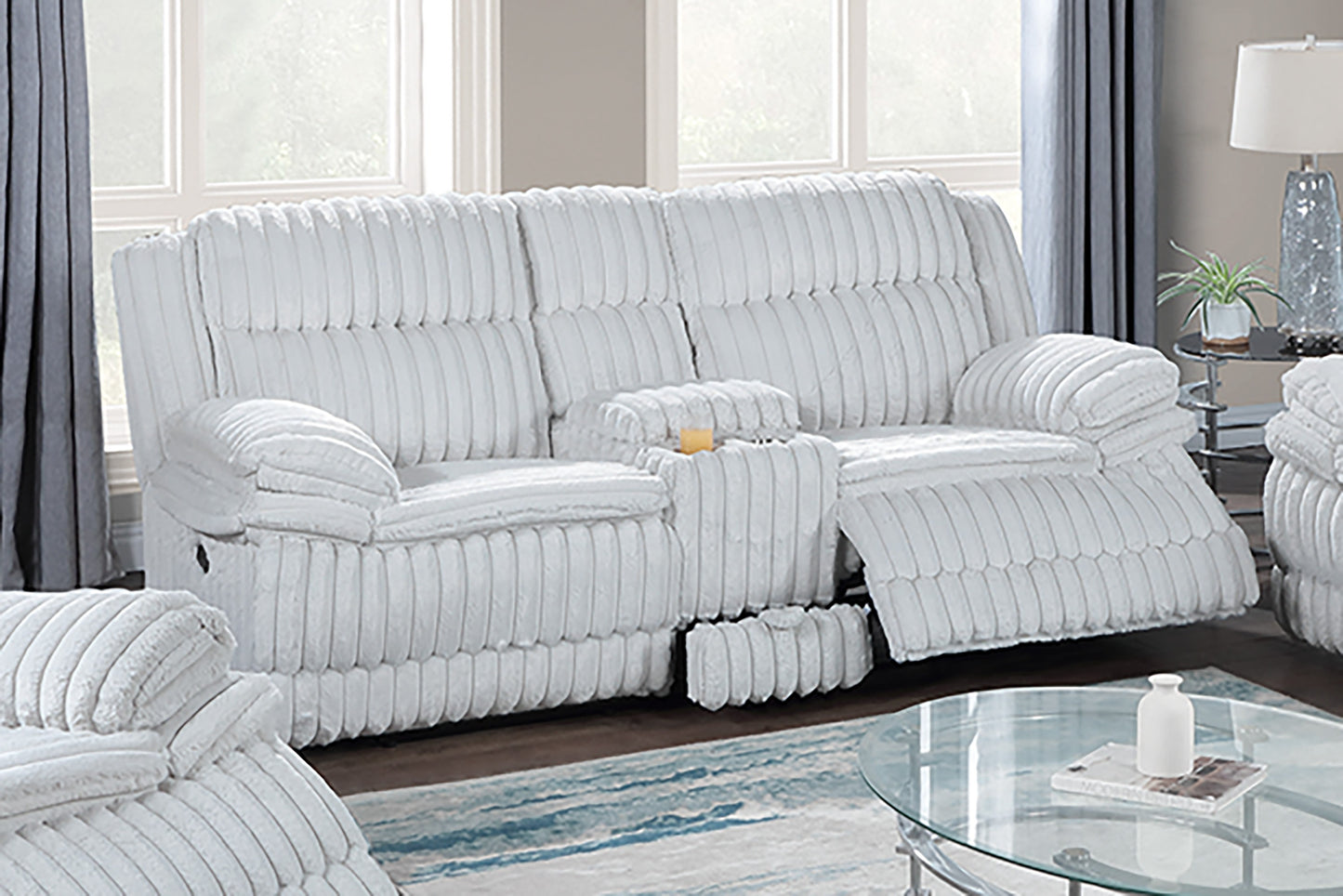 Corduroy Recliner Loveseat