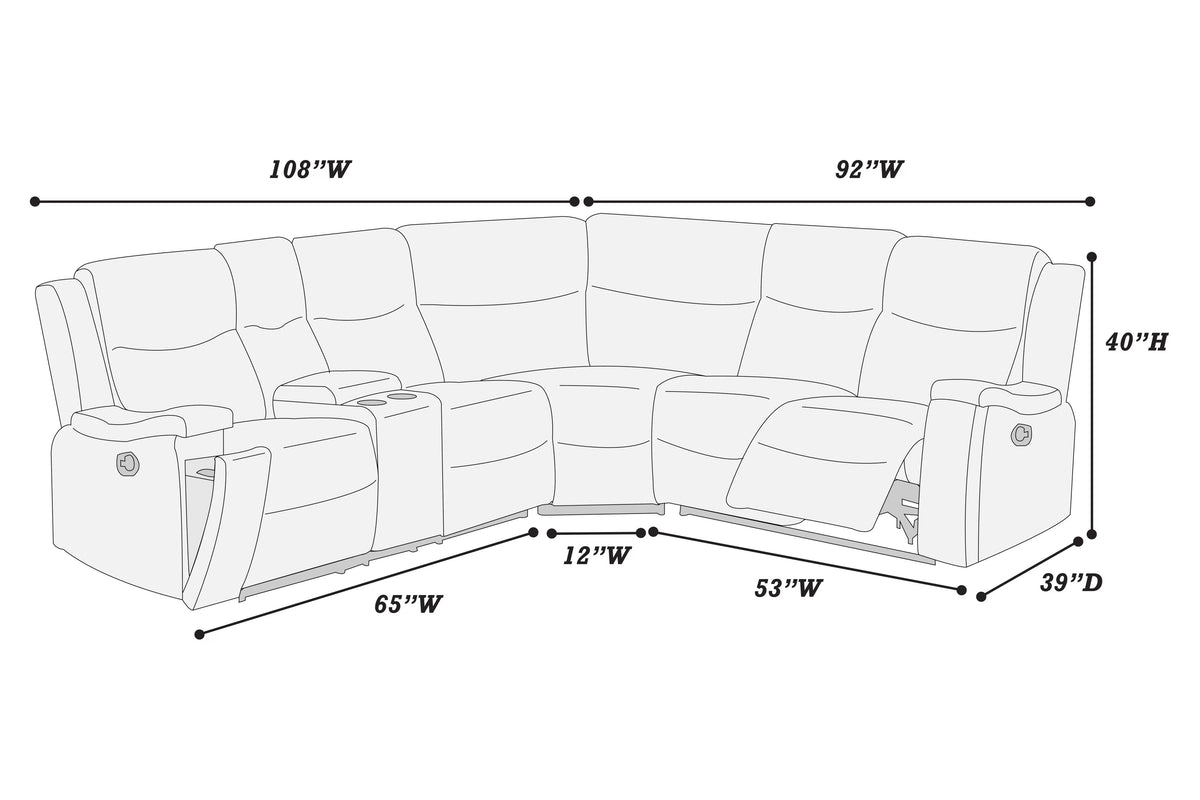 Manual Motion Sectional