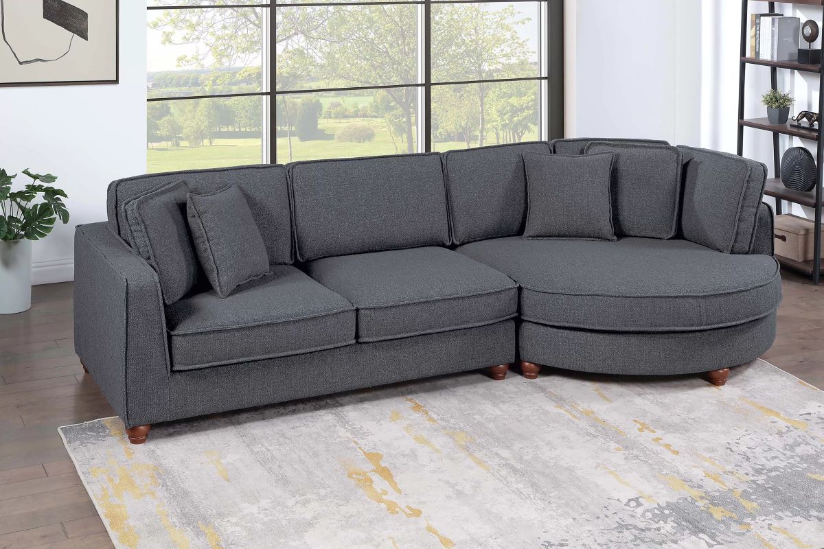 2-PC Sectional Sofa