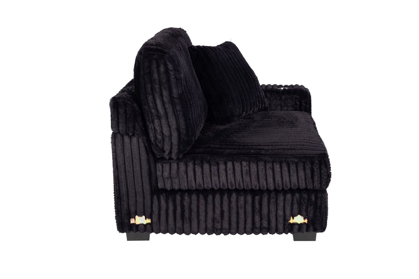 Black Corduroy RAF Modular Chair
