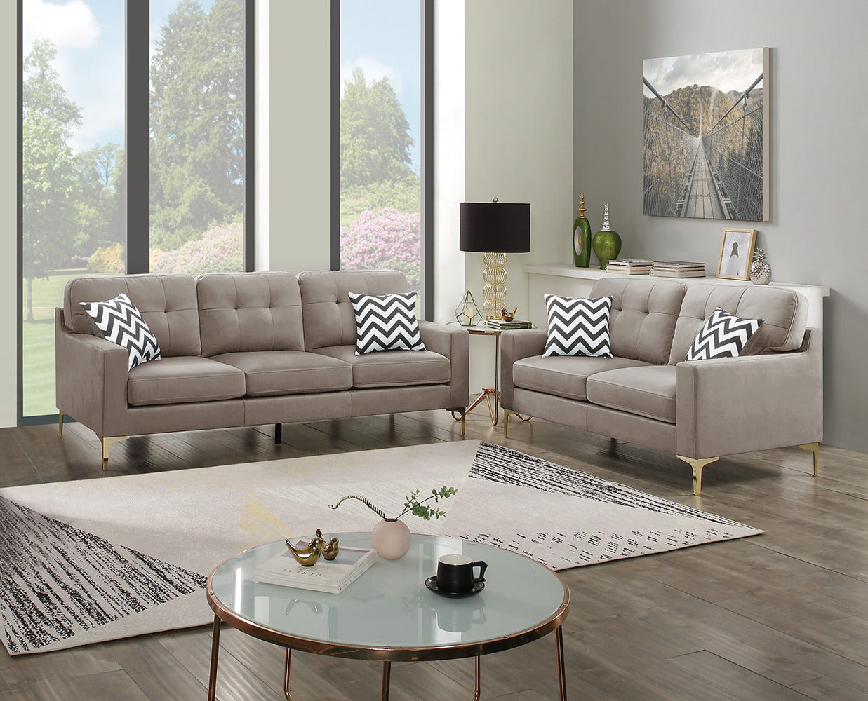 2-Piece Sofa Set
