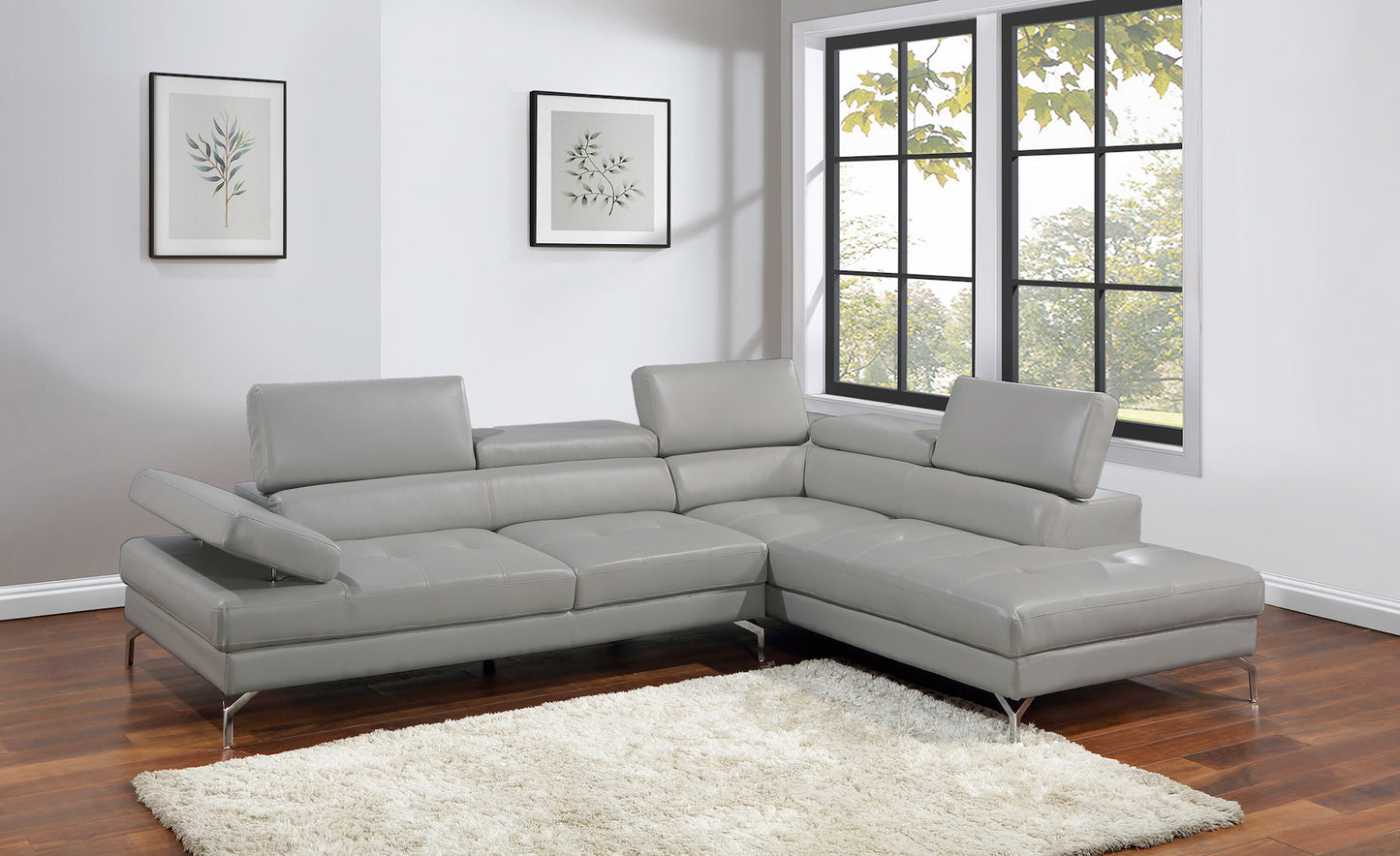 2-Piece Sectional Sofa Set