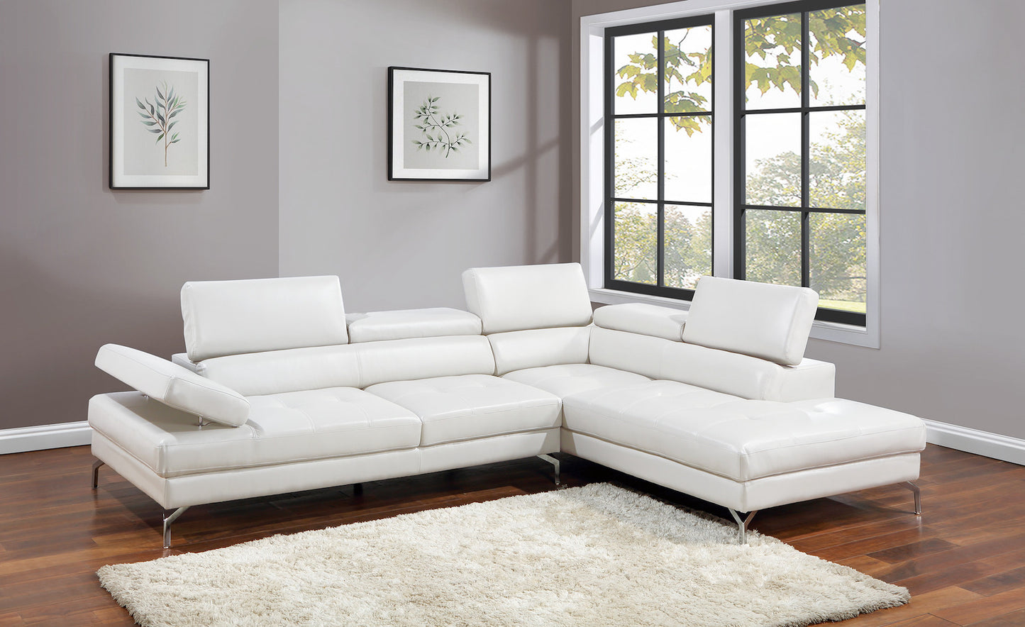 2-Piece Sectional Sofa Set