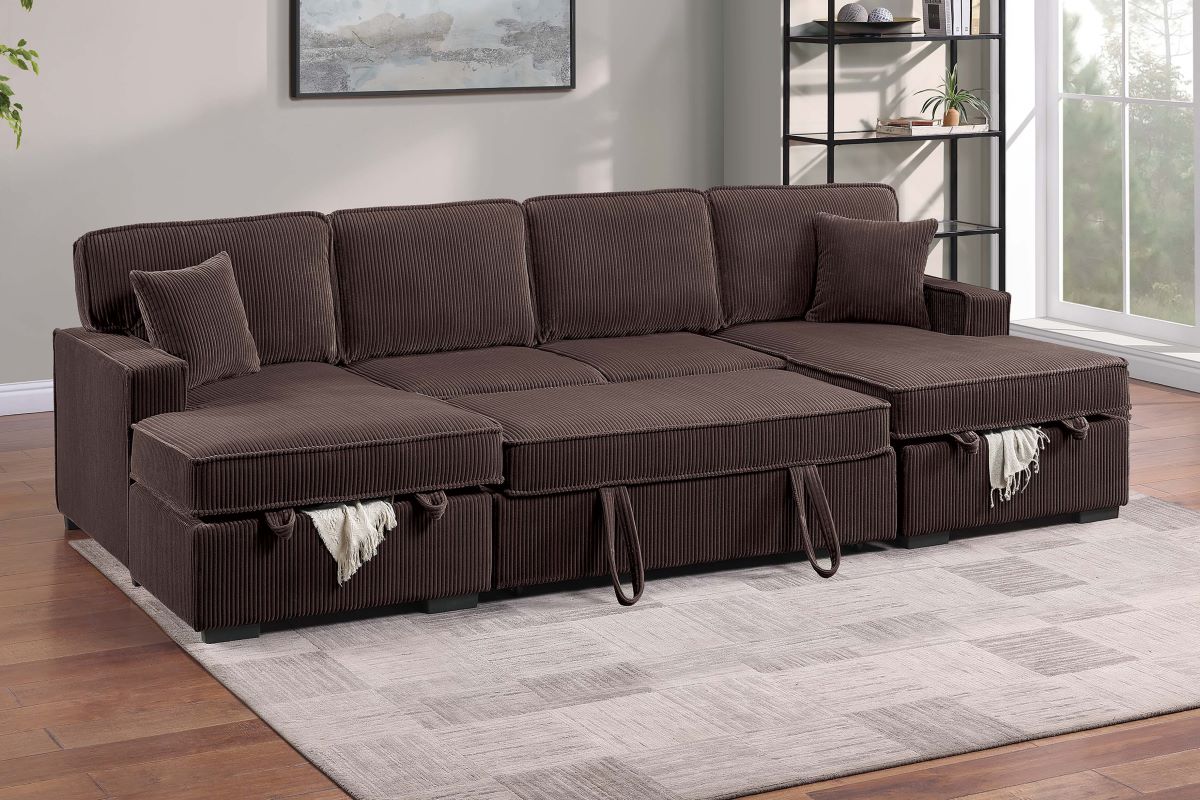 3-Piece Convertible Sectional