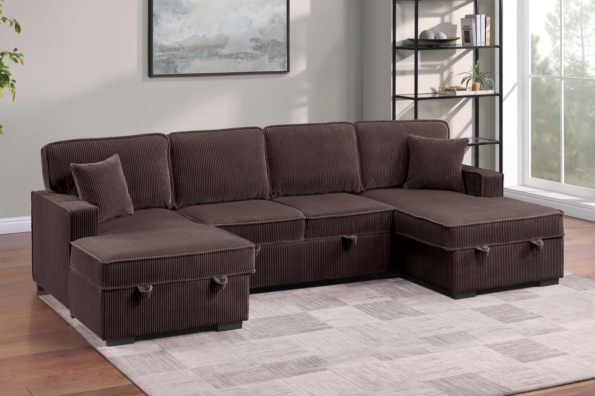 3-Piece Convertible Sectional