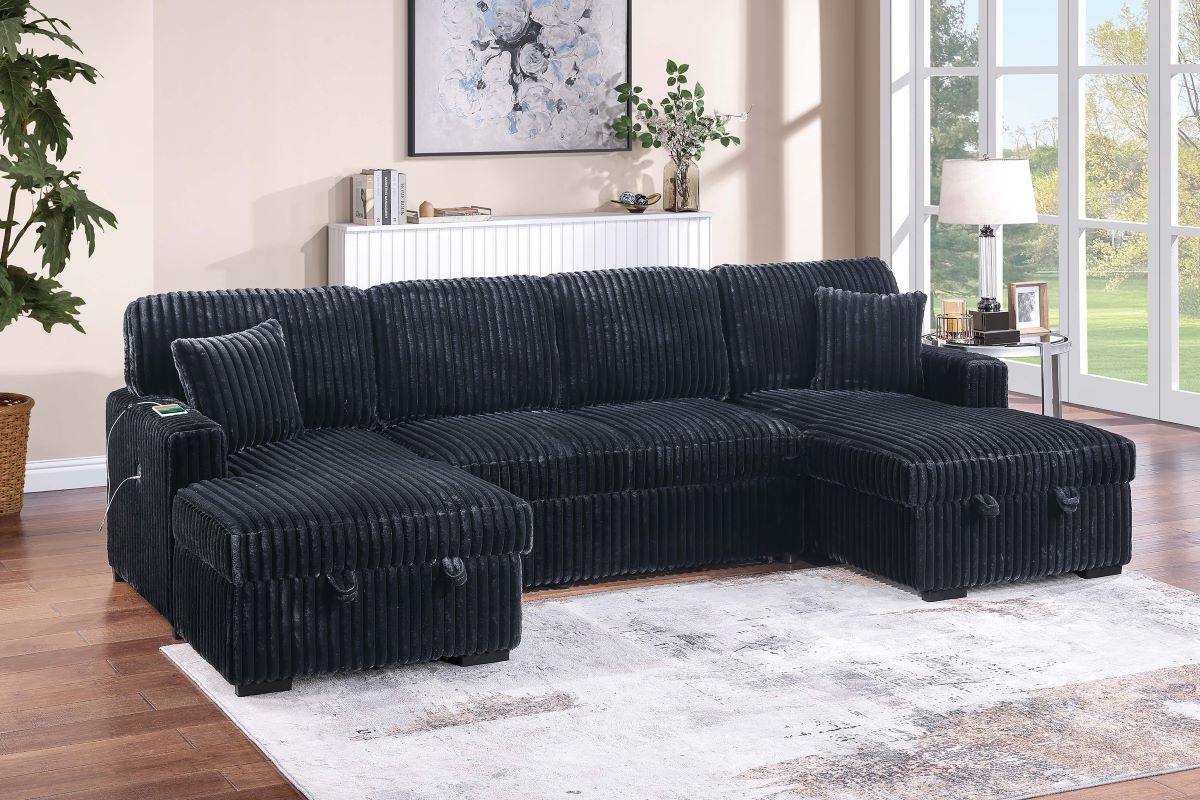3-Piece Convertible Sectional