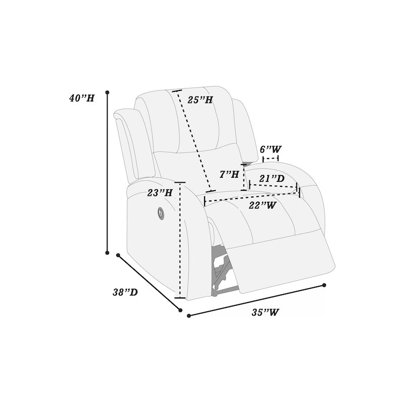 Power Reclining Chair