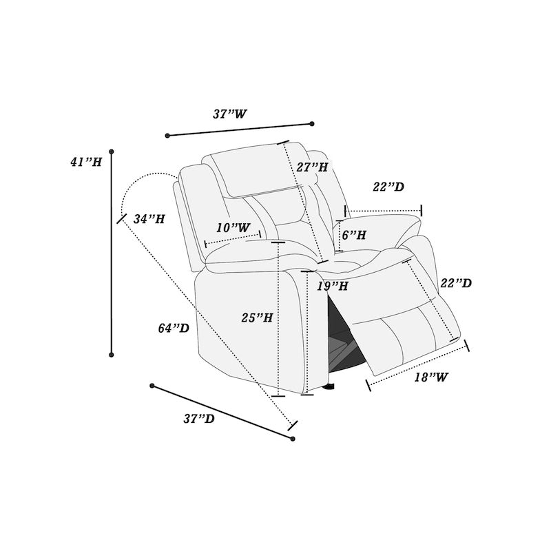 Power Reclining Chair